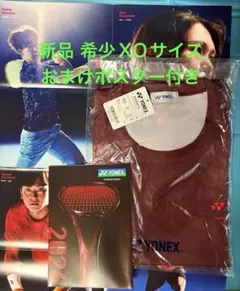 新品 限定YONEX VOLTRAGE 8 Tシャツ XO おまけポスター付のサムネイル