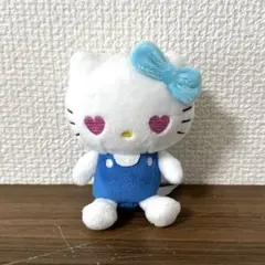 サンリオ　ハローキティ　マスコット　いろいろ表情Ver.　ハート　水色
