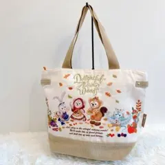 【新品未使用】Disney ディズニー　バッグ　ダッフィー　秋のぼうけん
