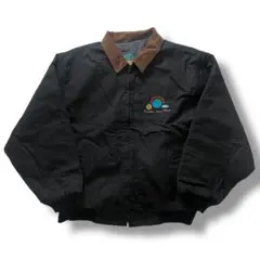 90s ford デトロイトジャケット ダック地 企業 ロゴ 刺繍 XL