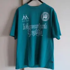 MANASTASH Seattle Tシャツ グリーン同じ柄の白が売れたら完売!のサムネイル