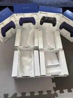 PlayStation 5 DualSenseワイヤレスコントローラの箱と説明書