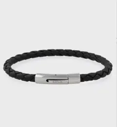 PaulSmith　レザーブレスレット　ブラック F オンラインショップ在庫切れ Amazon | [ポールスミス] ブレスレット バングル メンズ レザー