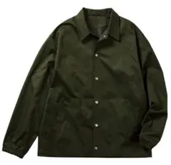新品 ワークマン フレック ツイル コーチ ジャケット M WORKMAN 緑のサムネイル