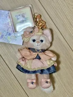 上海ディズニー 10周年 リーナベル ぬいぐるみキーチェーン タグ付き