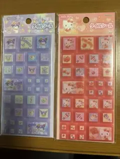 クロミ、ハローキティ　タイルシール