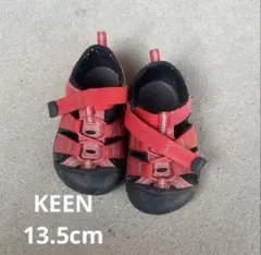 KEEN キッズ サンダル レッド 赤 13.5cm
