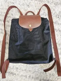 【美品】Longchamp ロンシャン ル・プリアージュ リュック 黒