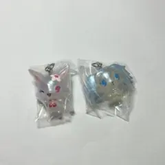 ジュエルペット　めじるしアクセサリー　ルビー　サフィー　2個セット