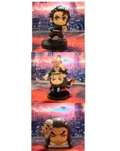 鬼滅の刃 アドバージモーション フィギュア　 おねむたん　3コセット