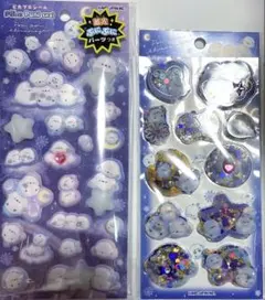 正規品　セット　シマエナガ　スパンコールパーティ　ピカプニシール