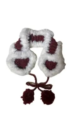 イヤーマフ　赤ラメ