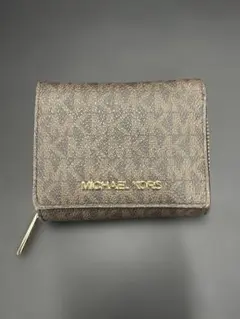 MICHAEL KORS 三つ折り 財布 ブラウン