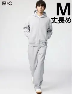 UNIQLO C スウェットワイドパンツ 丈長め　M