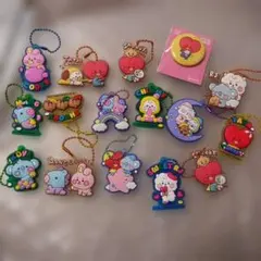 BT21　ラバーキーホルダー　セット