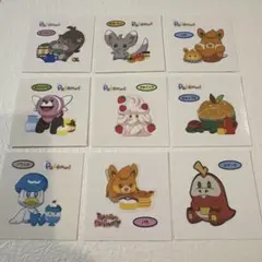 ポケモンパンシール 9種類セット