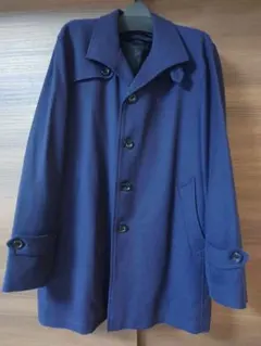 dezert ネイビー ステンカラーコート