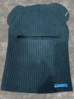 Kemio ケミオ　耳付き　バラクラバ　ブラック　ニット帽　2way