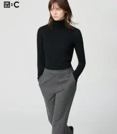 【UNIQLO】極暖ヒートテック カシミヤブレンド タートルネックＴ