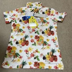 サ*ン様 adidas フラワープリント ポロシャツ M