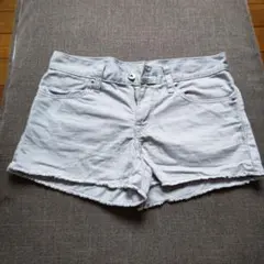 ジーユーショーㇳパンツ☆ライトグレー