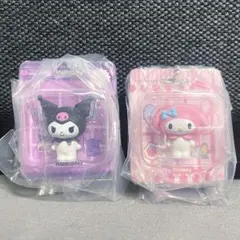 サンリオキャラクターズ　パッケージミニチュアコレクション　メロクロ　2点セット！