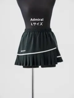 Admiral アシンメトリー プリーツ スコート ブラック M - メルカリ
