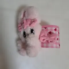 エスターバニー ぬいぐるみ付き小物入れ