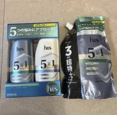 h&s 5 in 1 マイルドモイスチャー シャンプー コンディショナーと詰替のサムネイル