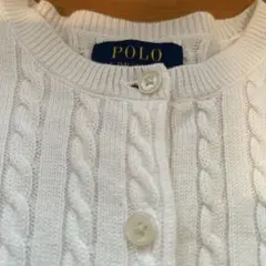 Polo Ralph Lauren ホワイトカーディガン サイズ6