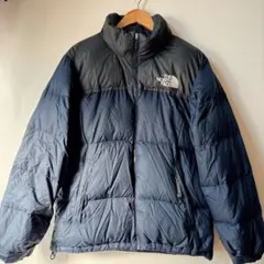 THE NORTH FACE ダウンジャケット ネイビー/ブラック