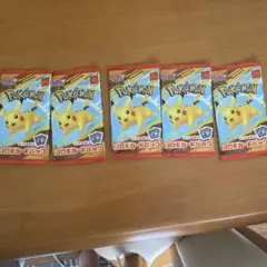 ポケモンカードゲーム マクドナルド プロモカードパック　５袋セット