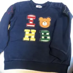 ミキハウス　ホットビスケッツ  トレーナー　90