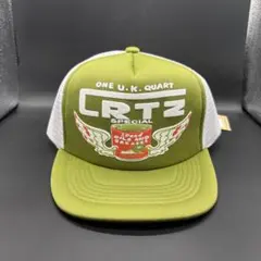 Corteiz GASOLINA TRUCKER CAP Olive Green