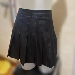 黒 プリーツスカート ウエスト約68cm