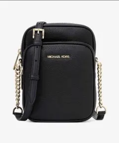 MICHAEL KORS ブラックショルダーバッグ