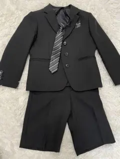 【美品】キッズフォーマルスーツ　120 ネクタイ付き