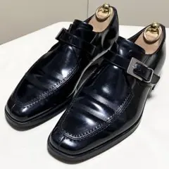 REGAL Y625 シングルモンクストラップ ブラック 24.5 革靴 - メルカリ