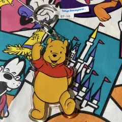 《平成レトロ》東京ディズニーランド　くまのプーさんキーホルダー　当時物