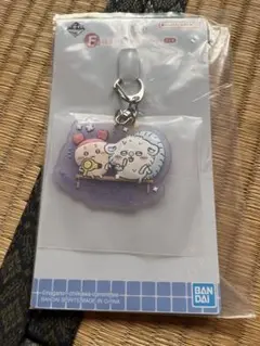 ちいかわ 一番くじ F賞 ラバーチャーム モモンガ＆かにちゃん