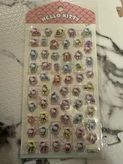 ぷくぷくシール　キティ