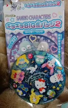 サンリオ キラキラBIG缶バッジ2 No12 サンリオキャラ