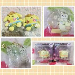 ポムポムプリン 7点セット happyくじ 他