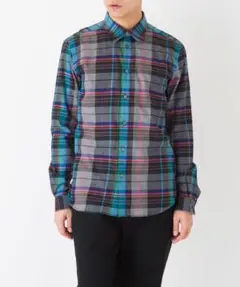 ポールスミス 長袖チェックシャツ