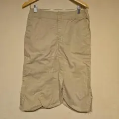 ロングスカート タイトスカート ベージュ アーチ BANANA REPUBLIC