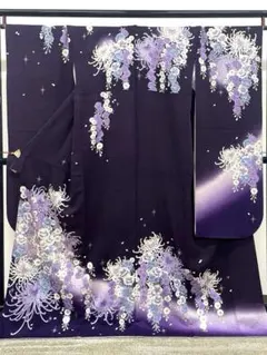 振袖 ラメ刺繍 金彩 紋意匠 身丈165cm MO3802 - メルカリ
