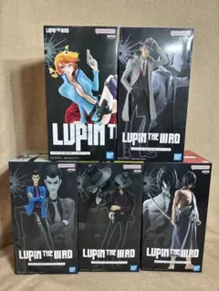 【気まぐれセール】ルパン三世 フィギュア5種セット
