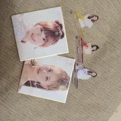 NIZIU色紙マコ色紙ミイヒ　アクリルスタンド　リク、リマ、マヤ