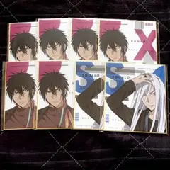 XANXUS スクアーロ 家庭教師ヒットマンREBORN! くじ引き堂 色紙