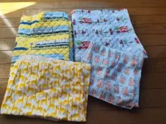 キルティング、ガーゼ生地セット 4枚